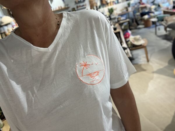 Teeshirt Jeanne et Charlotte brodé – Image 3