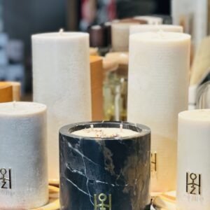 Flammes, pluies et brises Hozho bougie