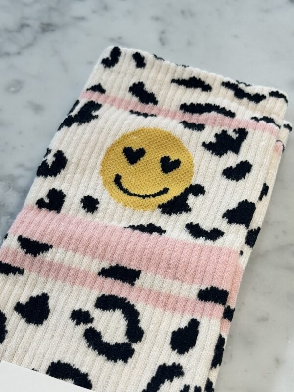 Chaussettes léopard ou Smiley