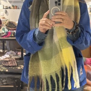 Chèche/ foulard/ écharpe Jeanne et Charlotte