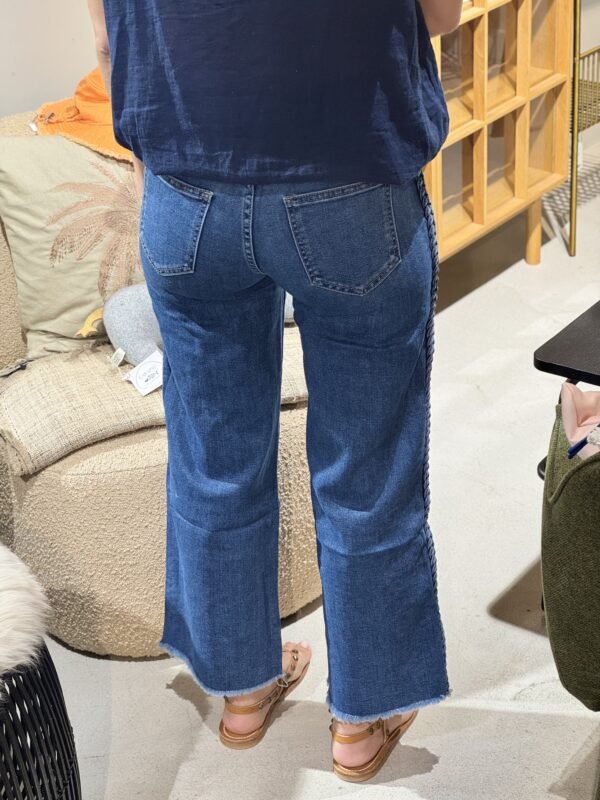 Pantalon Jean tressé Jeanne et Charlotte – Image 3