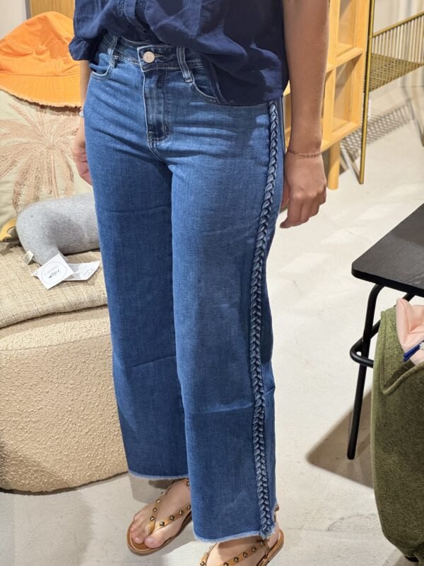 Pantalon Jean tressé Jeanne et Charlotte – Image 4