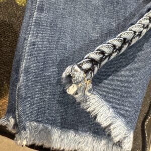 Pantalon Jean tressé Jeanne et Charlotte