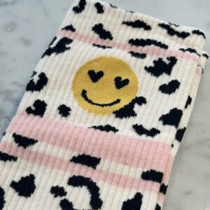 Chaussettes léopard ou Smiley - smiley