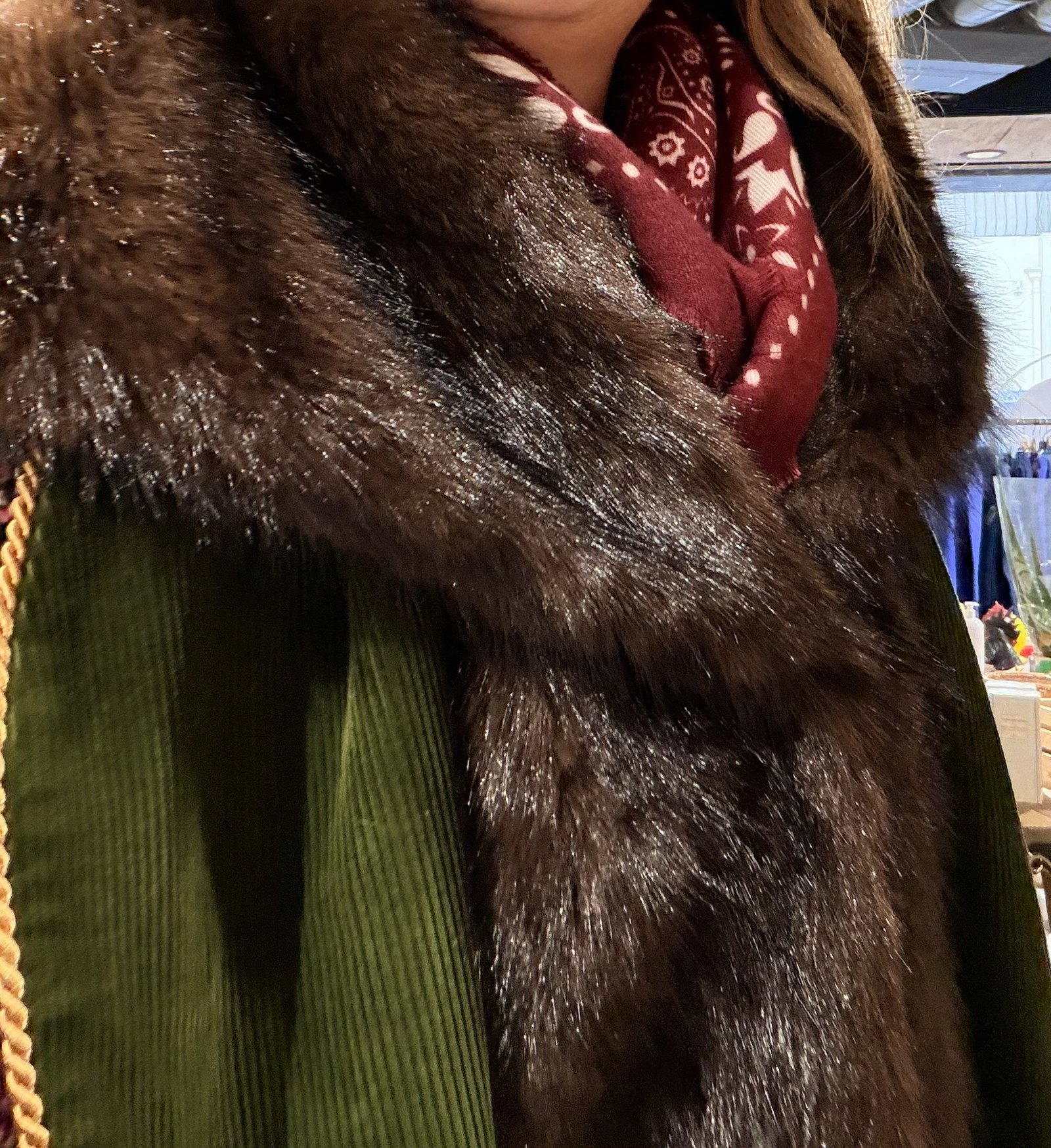 Gilet sans manches fausse fourrure – Image 2