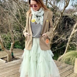 Blazer custom Jeanne et Charlotte