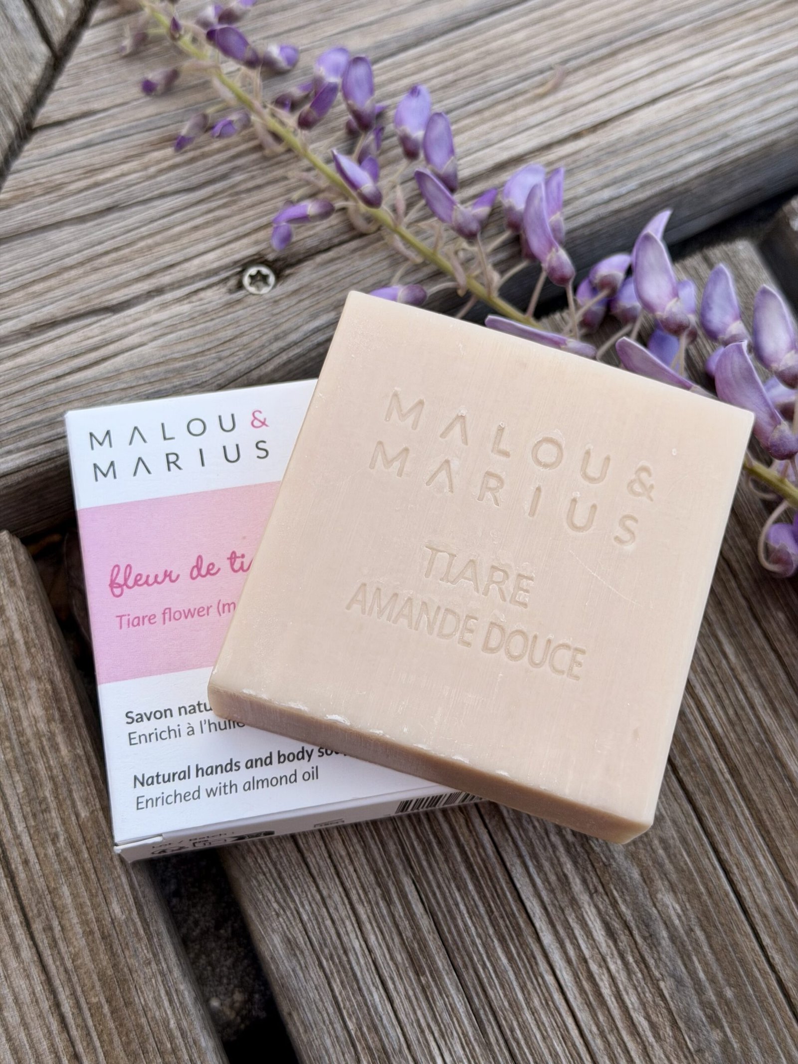 Savon doux Malou et Marius