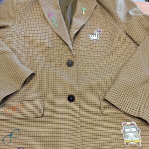 Blazer custom Jeanne et Charlotte