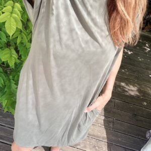 Robe teeshirt en viscose